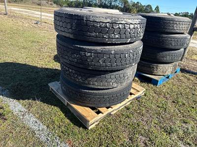 Aluminum WHEELS,QTY(4),TIRE Size 11R24.5