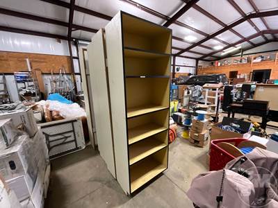 (4) STORAGE SHELVES Tool Chest