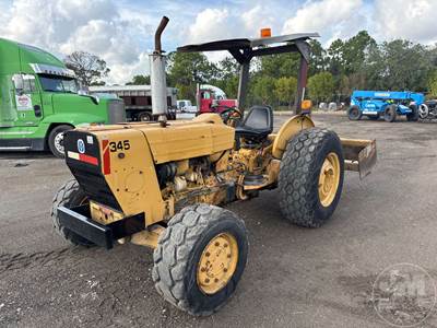 Tractor, Â Canopy, 3 Cyl, Diesel Engine, 3 PT Hitch, 540 RPM Pto, W 78" Box