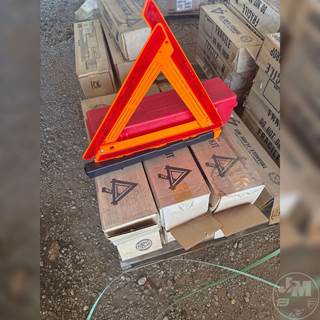 Unused Triangle Flare Kits, QTY (12)