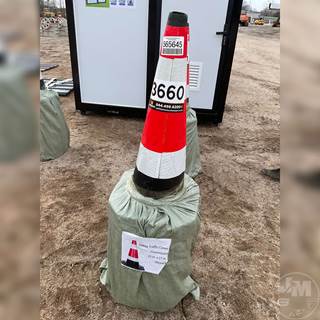 Unused Saftey Cones, Lot Of (20) 15"X27" Saftey Cone