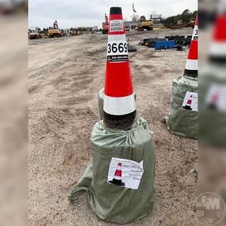 Unused Safter Cones, Lot Of (20) 15"X27" Saftey Cones