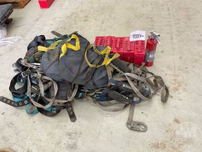 Saftey Harness, Lock Out Tag Out Boxes,
