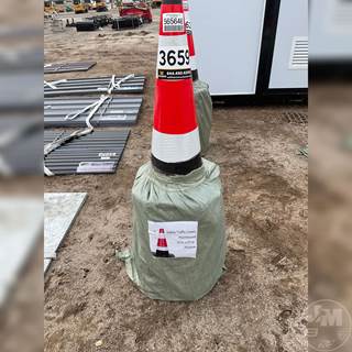 Unused Saftey Cones, Lot Of (20) 15"X27" Saftey Cone