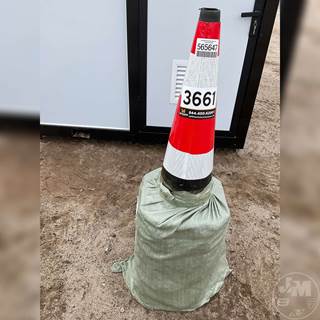 Unused Saftey Cones, Lot Of (20) 15"X27" Saftey Cone