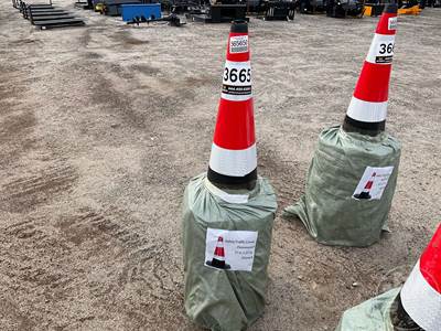 Unused Safter Cones, Lot Of (20) 15"X27" Saftey Cones