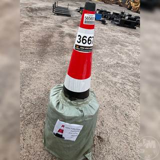 Unused Saftey Cones, Lot Of (20) 15"X27" Saftey Cones