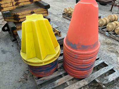 Lot Of Safety Cones