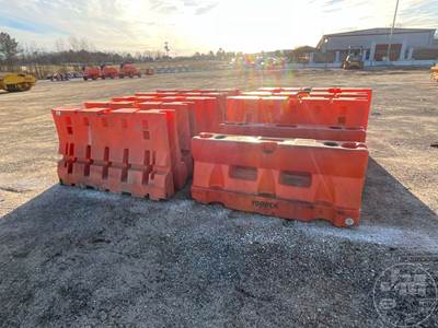 QTY Of (10) Safety Barriers, Â