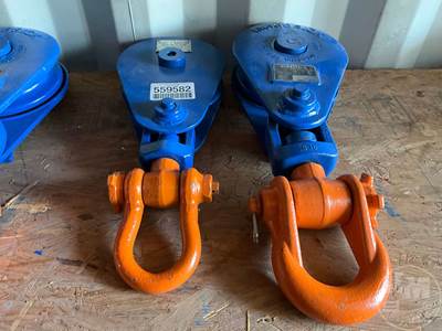 Snatch Block, Snatch Block With Swivel Hook 12Ton, 15 Ton