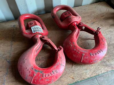 QTY (2) Hooks With Swevil