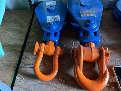 Snatch Block, Snatch Block With Swivel Hook, 12 Ton, 15TON