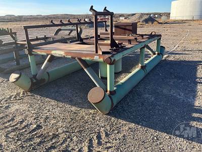 Welding Skid, Welding Skid For Two Welders With Bottle Holders And Lead Holders