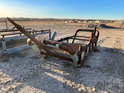 Welding Skid, Welding Skid For Two Welders And One Bottle 68" Wide And 16' Long