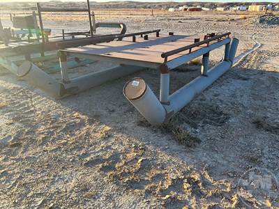 Welding Skid, Welding Skid For Two Welders 88" Wide And 17' Long