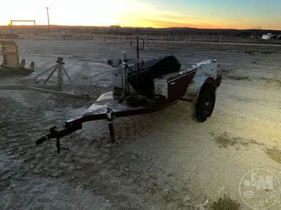 Welding Trailer, Welding Trailer For One Welder, Two Bottle Holders, Lead Holder