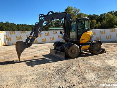 Mecalac 11MWR Wheeled Excavator