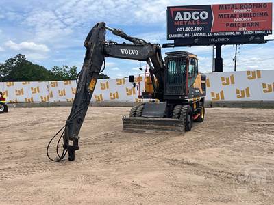 Volvo EW160E Wheeled Excavator