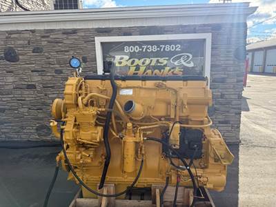 USED 2004 CATERPILLAR C15 ENGINE ASSEMBLY  S/N BXS