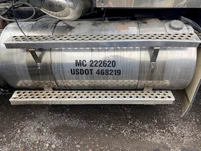 120 gal, aluminum, Passenger side