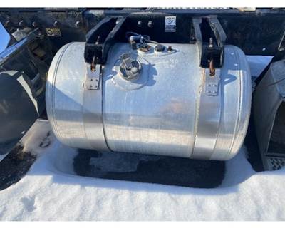 Peterbilt - Aluminum - Left Side Fuel Tank - Middle Fill - Brackets and Straps