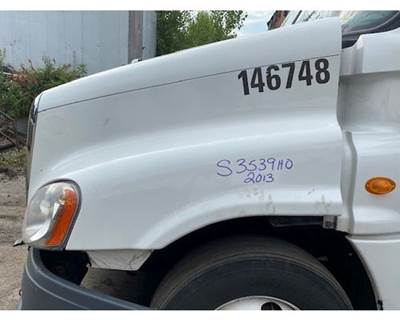 2013 Freightliner Cascadia Hood Assembly with Grille, Headlights & Mirrors