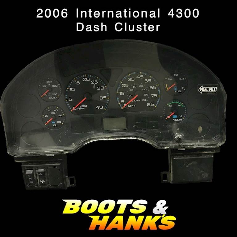 2006 International 4300 Instrument Panel Cluster For Sale Scranton