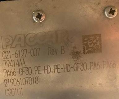 Paccar Def Sensor P/N Q21-6127-007 Rev B