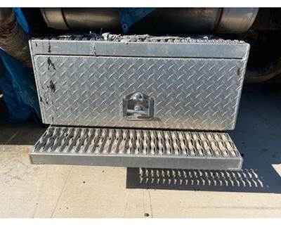 2005 Peterbilt passenger side toolbox step - 15-Height - 31-Length - 31-Width