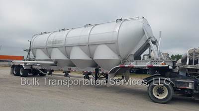 2009 Polar 1660 CUBE FOOD GRADE DRY BULK PNEUMATIC TRAILER