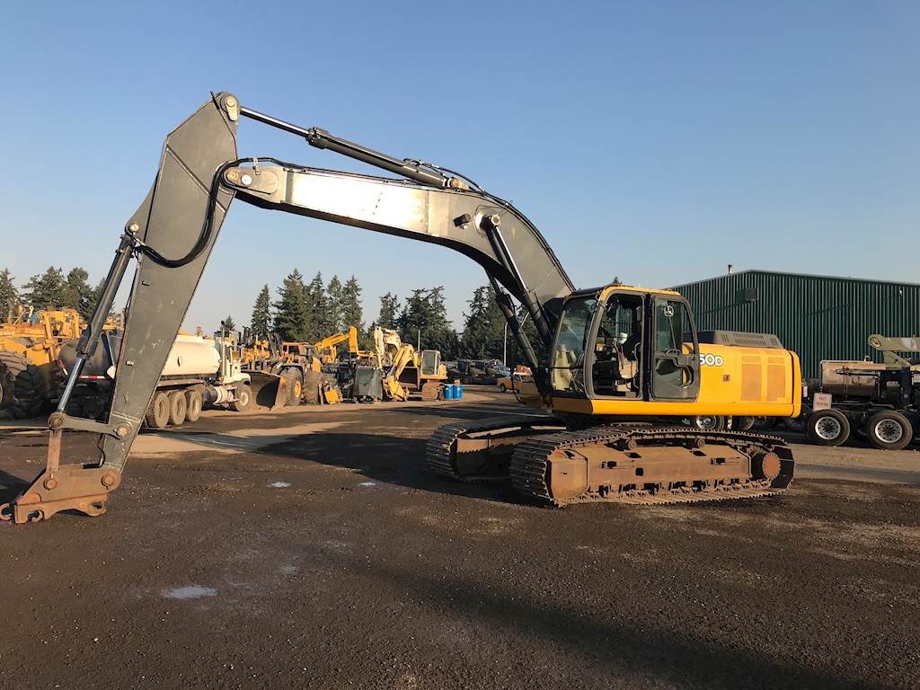 (2) John Deere 350D Excavator For Sale Woodburn, OR 9533162