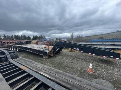 Globe 125TON Lowboy Trailer
