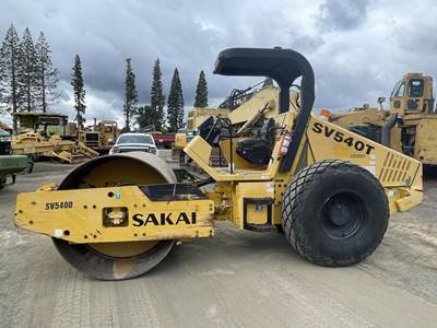 Sakai SV540T Padfoot Roller Compactor