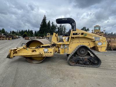 Sakai CV550D Smooth Drum Roller Compactor