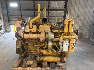 Caterpillar 3412E Industrial Diesel Engine - 672 HP