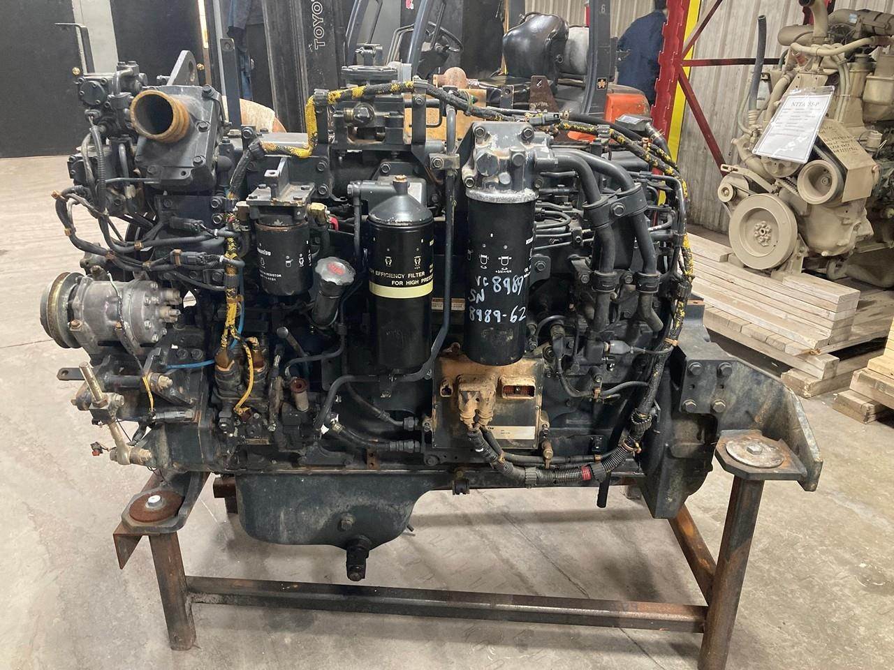 2006 Komatsu SAA6D125E5 Diesel Engine 341 HP For Sale, 9,462 Hours