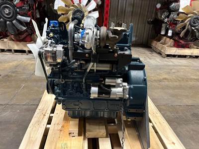 Kubota V3800-T Diesel Engine - 74 HP