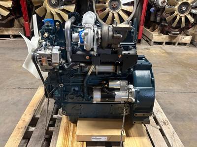 Kubota V3800-T Diesel Engine - 74 HP