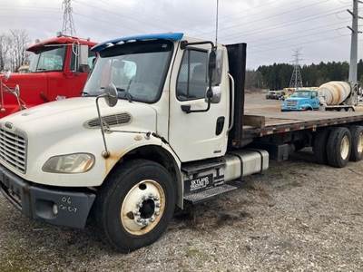 Freightliner M2 106 Tandem Axle Flatbed Truck - 250HP