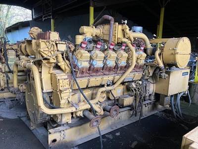 1992 Caterpillar 3512SITA Generator - Kato 600 KW
