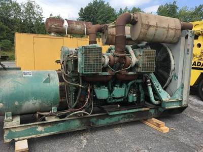 Detroit 12V149TT Diesel Generator - Marathon 830KW