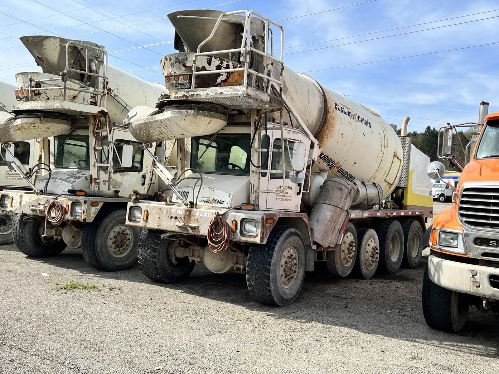 2007 Terex FDB4000 Mixer / Ready Mix / Concrete Truck Caterpillar, Automatic For Sale Canton