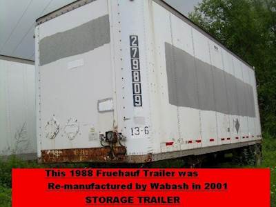 Fruehauf FGGL28W5 Storage Trailer