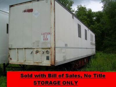 Monon FA-70 Storage Trailer
