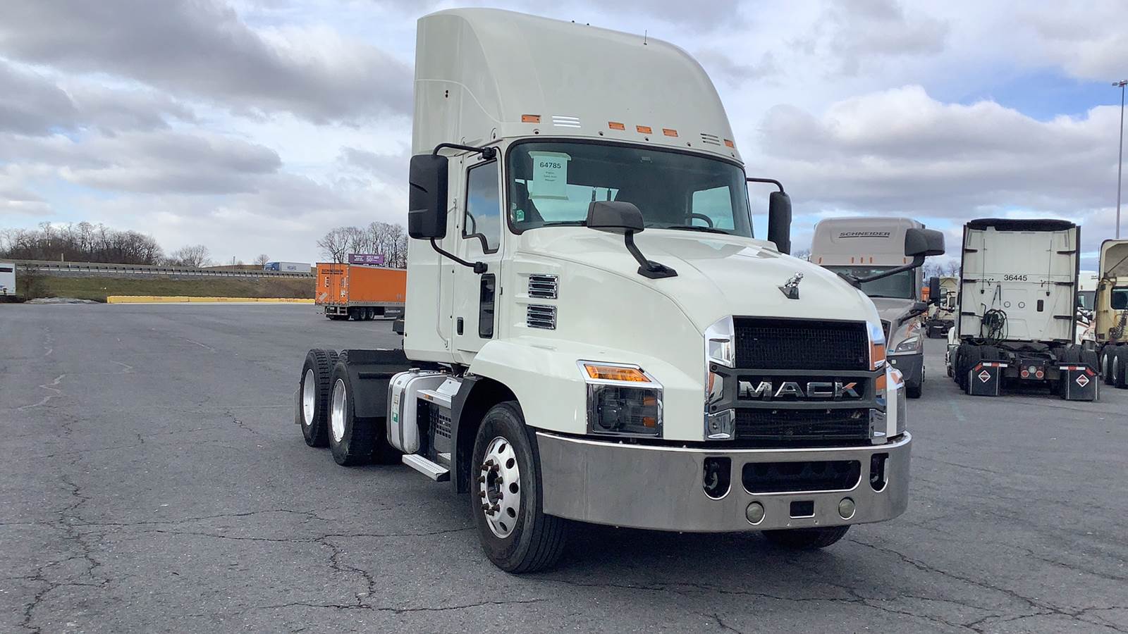 2020 Mack day cab semi-truck