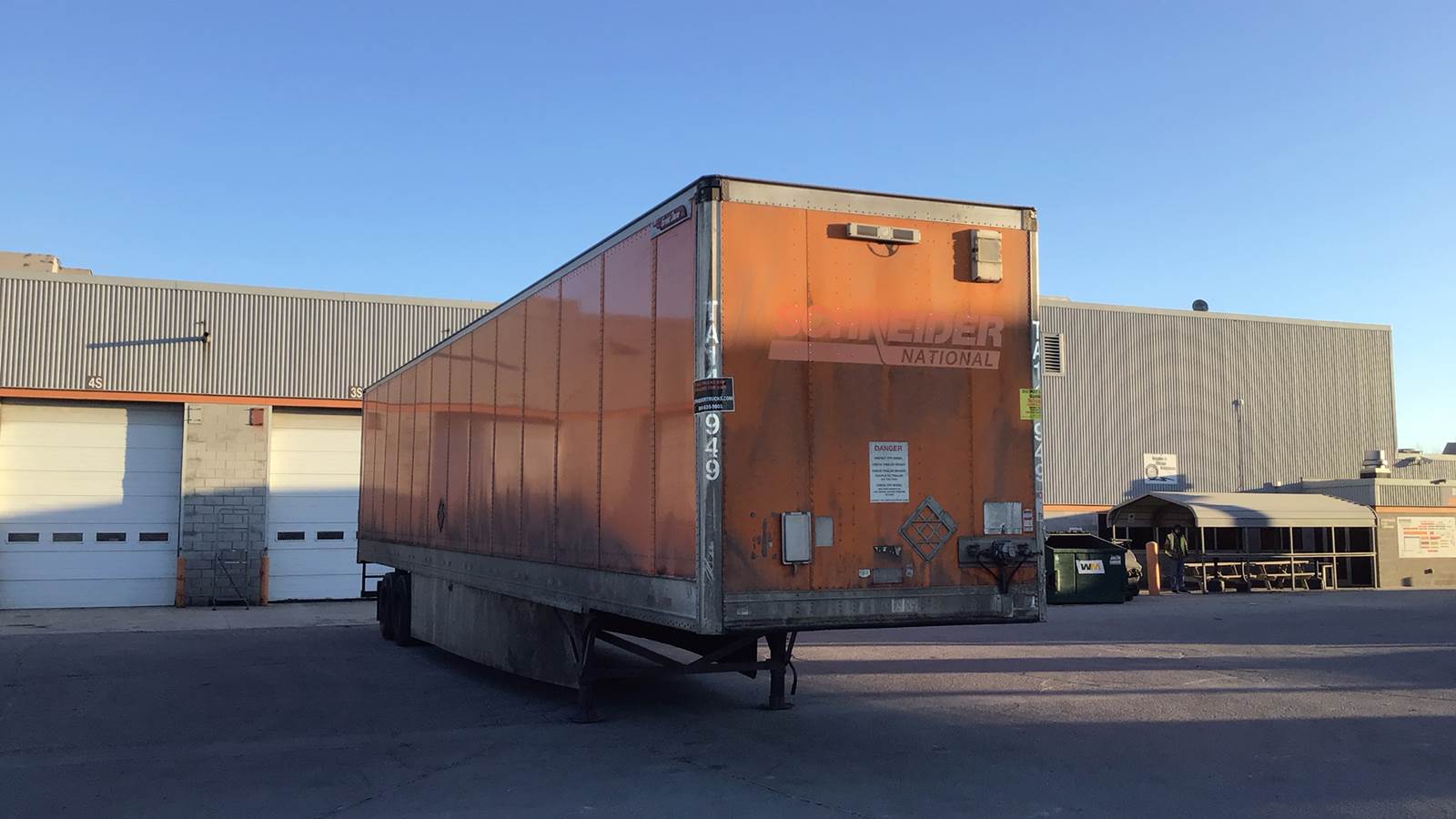 2015 Great Dane dry van trailer