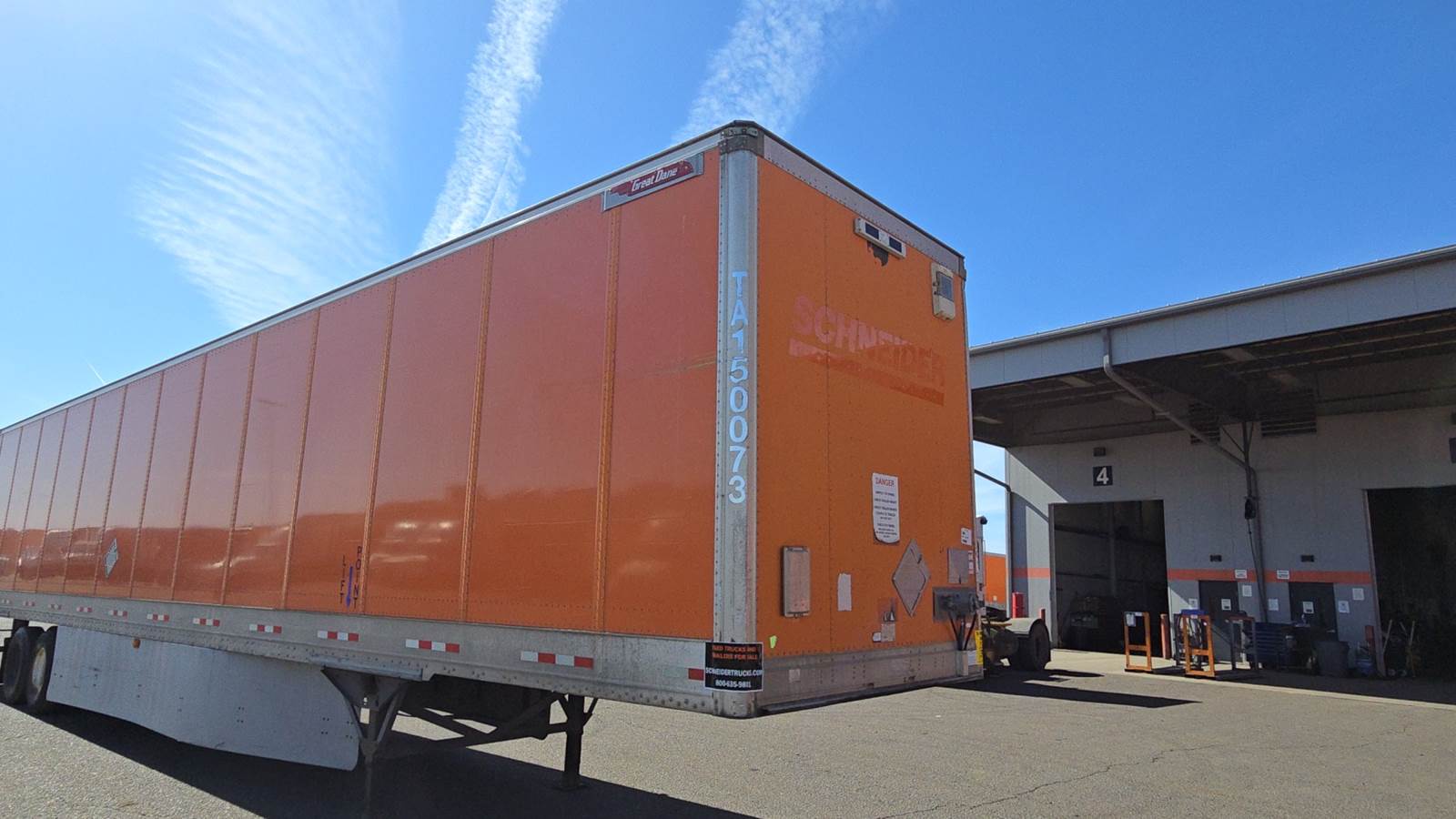 2015 Great Dane dry van trailer