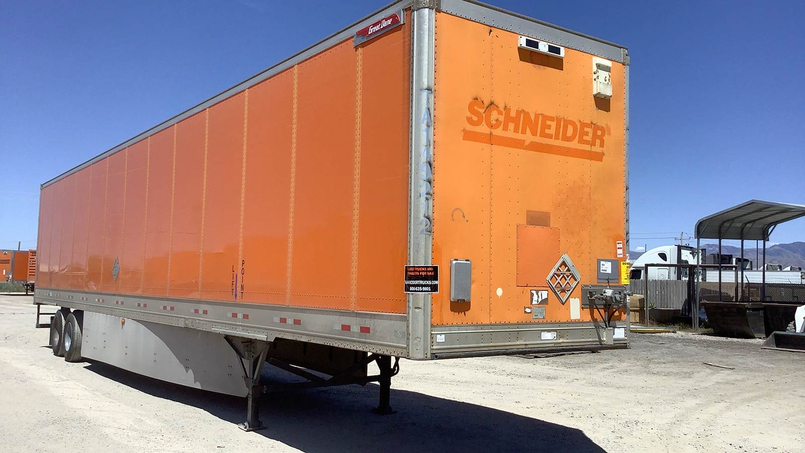 2015 Great Dane dry van trailer