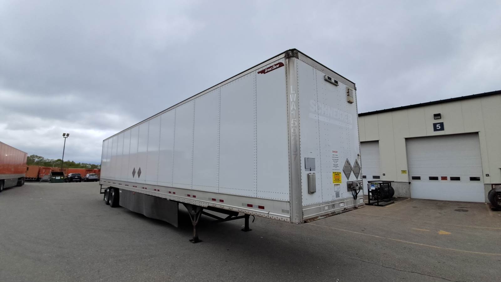2017 Great Dane dry van trailer