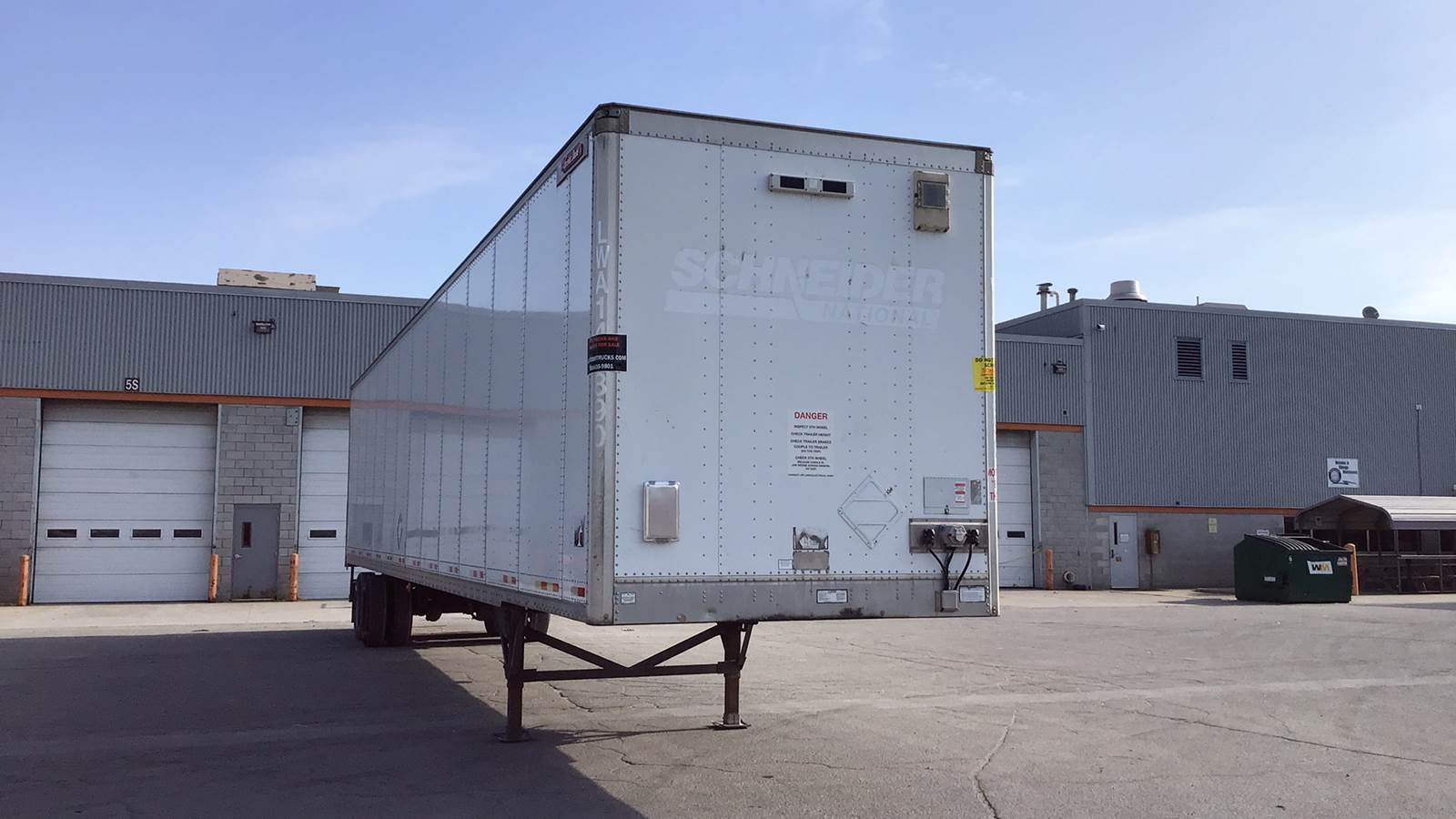 2014 Great Dane dry van trailer